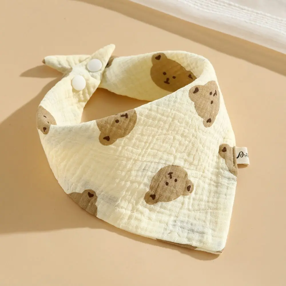 Baby Drool Bibs Printing Baby Muslin Bibs Cotton Solid Color Saliva Towel Ruffle Snap Button Burp Cloths Newbron Baby Drool Bibs Printing Baby Muslin Bibs Cotton Solid Color Saliva Towel Ruffle Snap Button Burp Cloths Newbron - Image 17