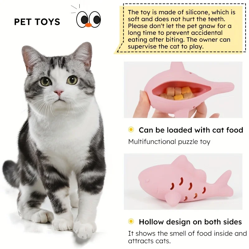 1Pc Interactive Cat &Amp; Dog Toy - Durable Bite-Resistant Design, Hiding Food &Amp; Grinding Teeth Entertainment For Small Pets 1Pc Interactive Cat &Amp; Dog Toy - Durable Bite-Resistant Design, Hiding Food &Amp; Grinding Teeth Entertainment For Small Pets - Image 10