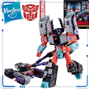 Genuine Hasbro Transformers Age of the Primes Decepticon Megazarak Transformable Robot Tank Action Figure Model Toy In Stock