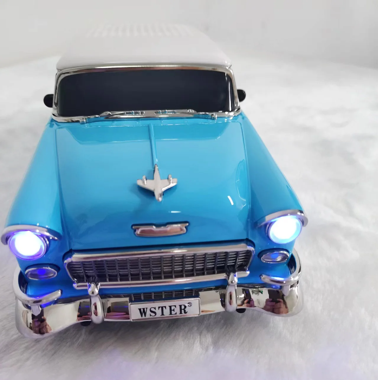 Vintage-Bluetooth-Lautsprecher Mit Subwoofer – Kräftiger Bass, Tf-Karte, Usb, Fm-Radio &Amp; Stereo-Sound, Tragbar Vintage-Bluetooth-Lautsprecher Mit Subwoofer – Kräftiger Bass, Tf-Karte, Usb, Fm-Radio &Amp; Stereo-Sound, Tragbar - Image 3