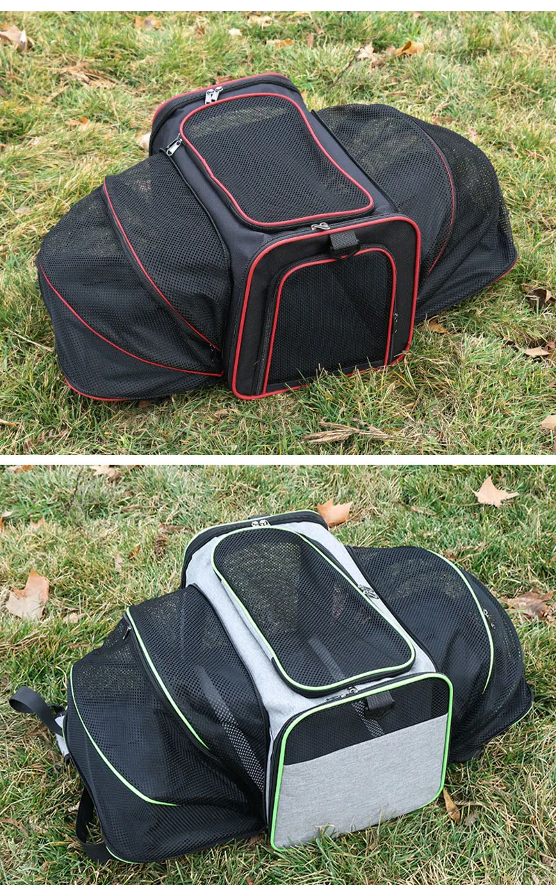 Pet Carriers Bag Portable Breathable Foldable Bag Cat Dog Carrier Bags Outgoing Outdoor Travel Pets Cats Handbag Safety Zippers Pet Carriers Bag Portable Breathable Foldable Bag Cat Dog Carrier Bags Outgoing Outdoor Travel Pets Cats Handbag Safety Zippers - Image 28