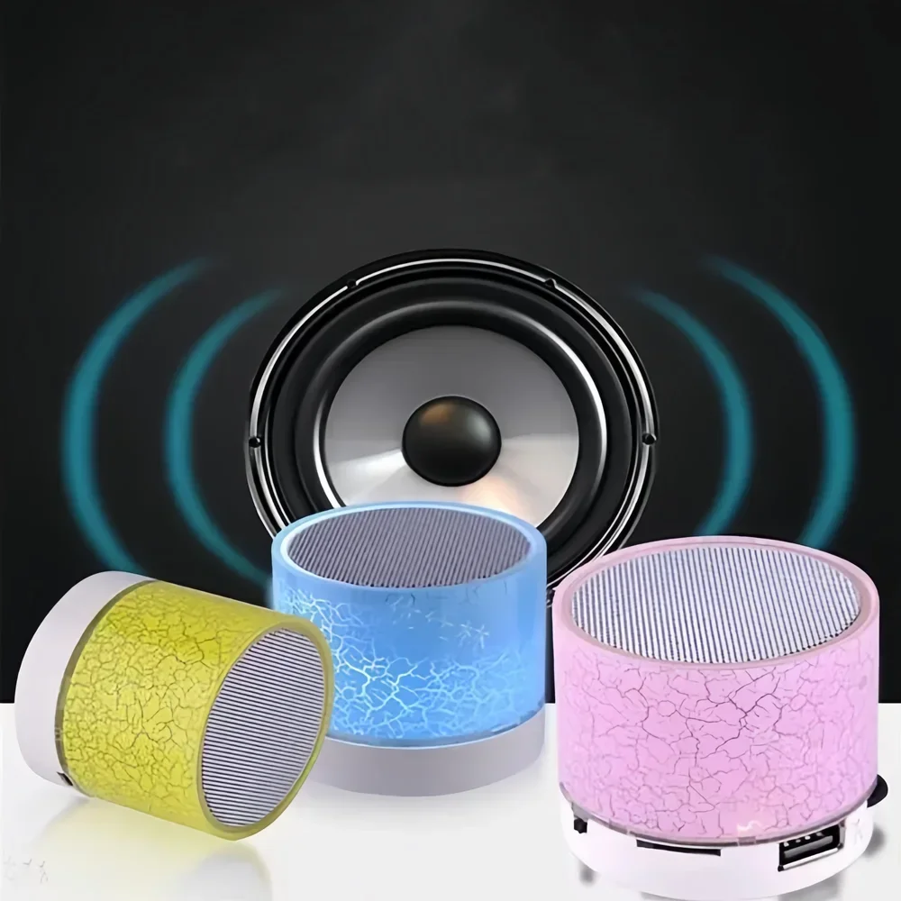 Mini Bluetooth Lautsprecher – Tragbarer Wireless Speaker Mit Led-Licht, Usb-, Sd-Karten-Unterstützung Und Kraftvollem Stereo-Sound Mini Bluetooth Lautsprecher – Tragbarer Wireless Speaker Mit Led-Licht, Usb-, Sd-Karten-Unterstützung Und Kraftvollem Stereo-Sound - Image 2