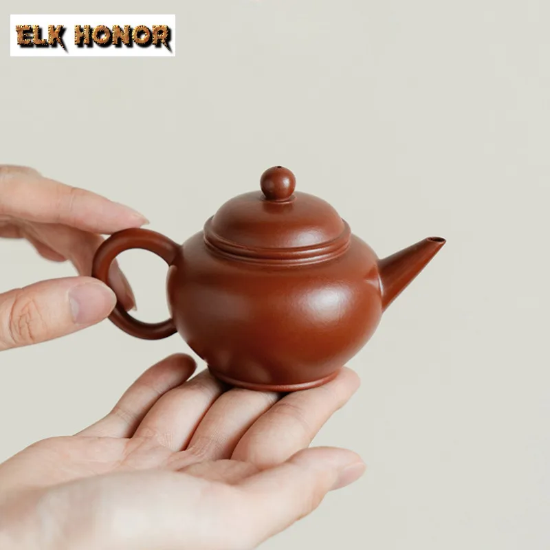 85Ml Authentische Yixing Lila Ton Teekannen Handgemachte Ebene Kleine Topf Rohen Erz Zhu Schlamm Tee Kocher Kessel Zisha Teaset Cafés Trink Geschirr 85Ml Authentische Yixing Lila Ton Teekannen Handgemachte Ebene Kleine Topf Rohen Erz Zhu Schlamm Tee Kocher Kessel Zisha Teaset Cafés Trink Geschirr