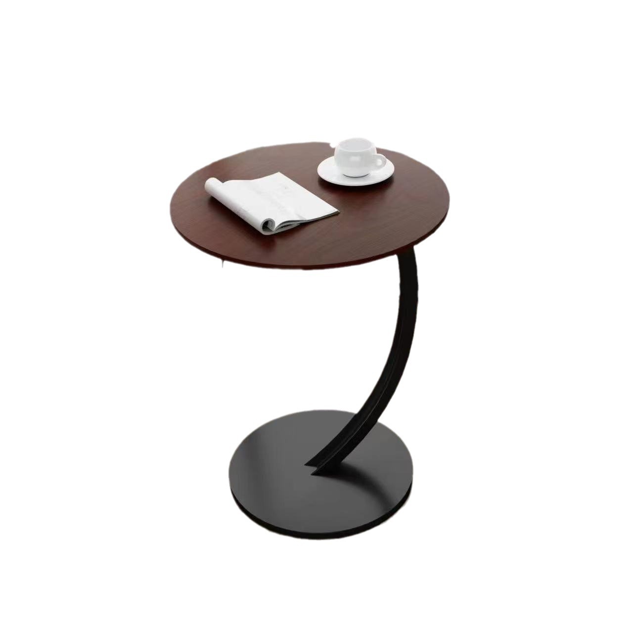 Round Small Coffee Table Living Room Sofa Side Table Bedroom Bedside Table Bedside Table Small Table Movable Coffee Table Round Small Coffee Table Living Room Sofa Side Table Bedroom Bedside Table Bedside Table Small Table Movable Coffee Table - Image 5