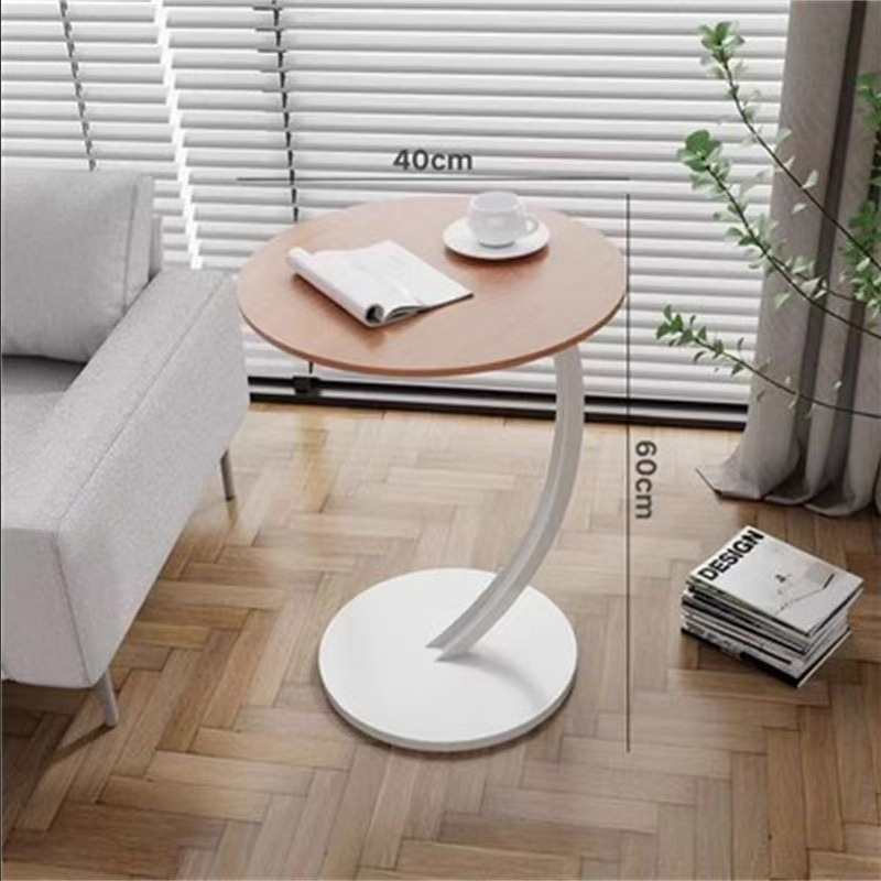 Round Small Coffee Table Living Room Sofa Side Table Bedroom Bedside Table Bedside Table Small Table Movable Coffee Table Round Small Coffee Table Living Room Sofa Side Table Bedroom Bedside Table Bedside Table Small Table Movable Coffee Table - Image 10