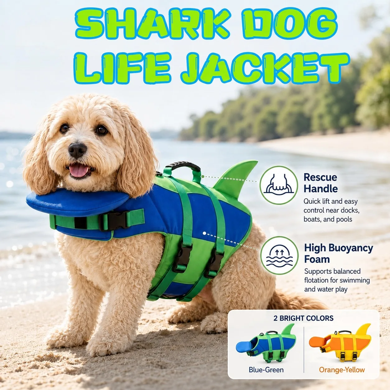 Schwimmweste Für Haustiere, Sicherheitsweste Für Hunde Zum Schwimmen, Verstellbar Für Pool, Surfen, Driften, Hundebekleidung, Rettungsweste Mit Schwanz. Schwimmweste Für Haustiere, Sicherheitsweste Für Hunde Zum Schwimmen, Verstellbar Für Pool, Surfen, Driften, Hundebekleidung, Rettungsweste Mit Schwanz.