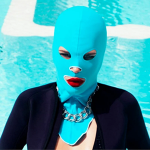Sommer wasserdichte Schwimm-Surf-Sturmhaube, lustiger Sonnenschutz, 3-Loch-Vollgesichtsbedeckung, Maske, Hut, Strand, Gesicht, Gini für Damen und Herren