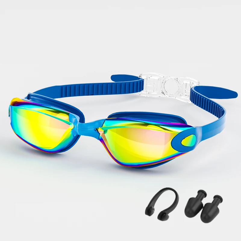 Schwimmbrille Für Erwachsene: Wasserdicht, Beschlagfrei, Hd, Galvanisiert, Unisex, Uv-Schutz Schwimmbrille Für Erwachsene: Wasserdicht, Beschlagfrei, Hd, Galvanisiert, Unisex, Uv-Schutz - Image 7