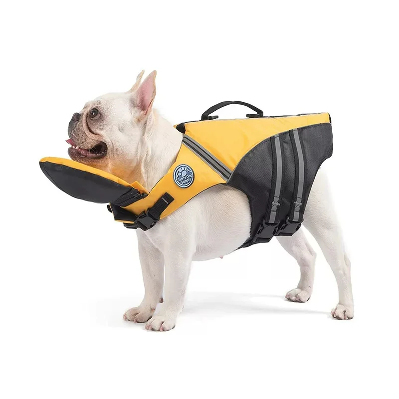 Hundeschwimmweste Mit Kinnstütze, Auftriebsanzug Für Kleine Und Mittelgroße Hunde Zur Verhinderung Des Ertrinkens J095 Hundeschwimmweste Mit Kinnstütze, Auftriebsanzug Für Kleine Und Mittelgroße Hunde Zur Verhinderung Des Ertrinkens J095 – Bild 10