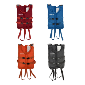 SWROW Adult children Life Jacket Fishing Vest Great For Water Sports -Boating, Jet Ski, Surfing,Kayak,Paddle Boarding