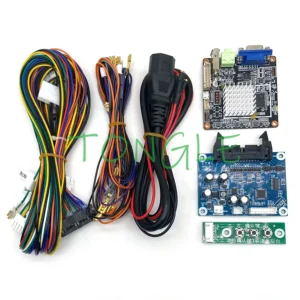 Arcade Subway Parkour Simulator for Children, DIY Kit without Joystick, Video Racing Game Board, Support Coin Acceptor