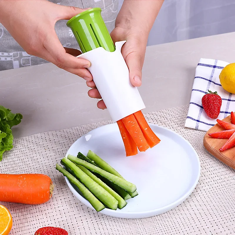 Küchenzubehör Gurkenstreifenschneider Edelstahlklinge Obst- Und Gemüseschneider Karottenschneider Für Dicke Streifen Küchenzubehör Gurkenstreifenschneider Edelstahlklinge Obst- Und Gemüseschneider Karottenschneider Für Dicke Streifen