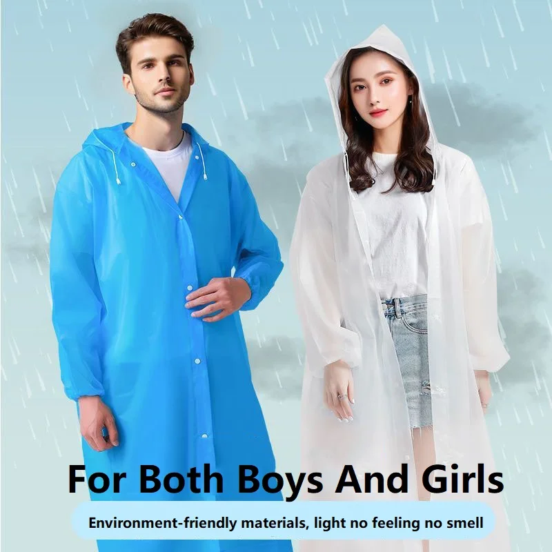 Rainwater Layers Waterproof Women'S Raincoat Rain Cover Protection For Rainy Ponchos Folding Raincoat Trip Ponchos Waterproof Rainwater Layers Waterproof Women'S Raincoat Rain Cover Protection For Rainy Ponchos Folding Raincoat Trip Ponchos Waterproof