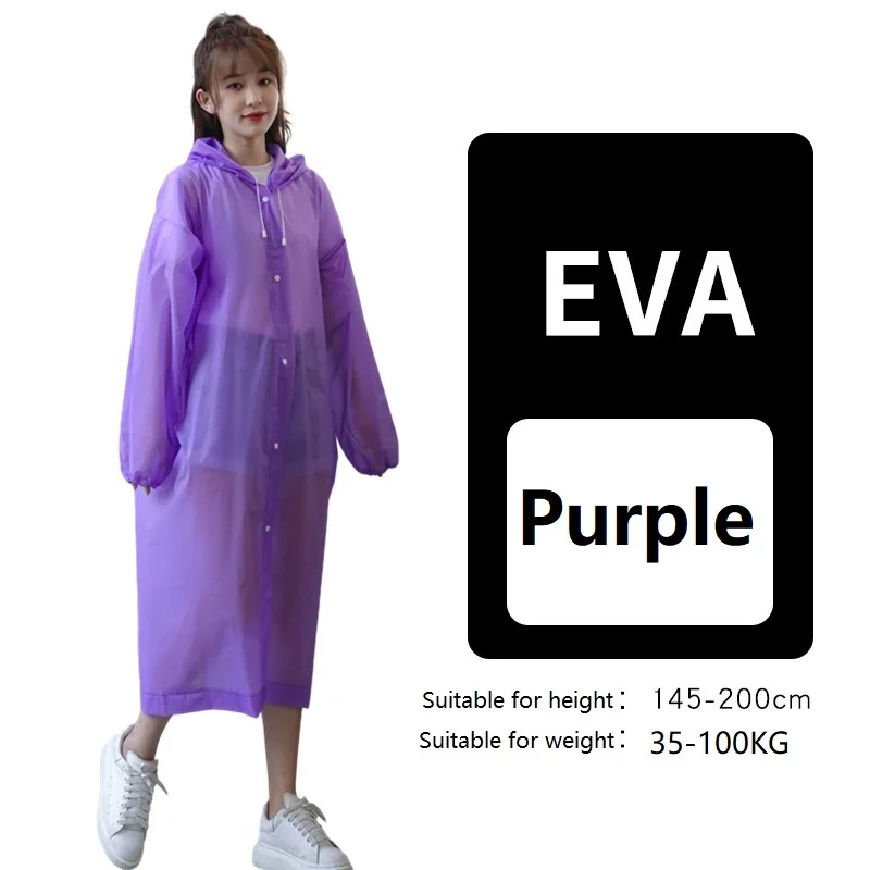 Rainwater Layers Waterproof Women'S Raincoat Rain Cover Protection For Rainy Ponchos Folding Raincoat Trip Ponchos Waterproof Rainwater Layers Waterproof Women'S Raincoat Rain Cover Protection For Rainy Ponchos Folding Raincoat Trip Ponchos Waterproof - Image 10