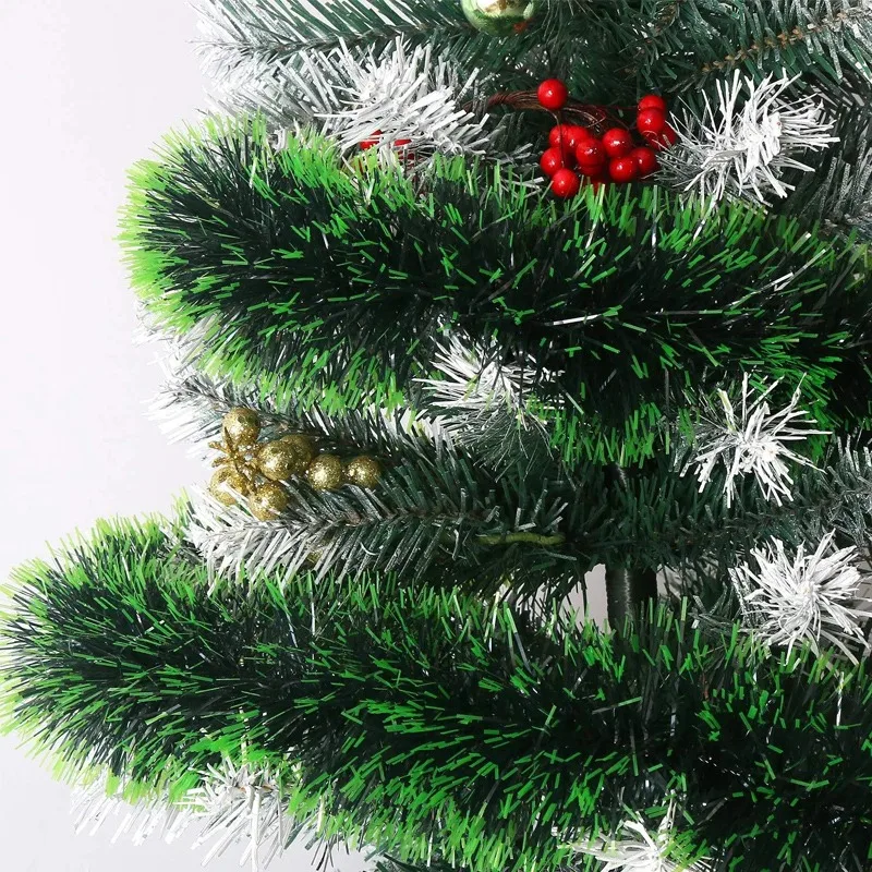 2M-30M Weihnachts-Lametta-Bänder, Girlanden, Künstliche Madder-Bänder, Diy-Kranz, Party-Deko, Weihnachtsbaum-Hängeornamente 2M-30M Weihnachts-Lametta-Bänder, Girlanden, Künstliche Madder-Bänder, Diy-Kranz, Party-Deko, Weihnachtsbaum-Hängeornamente - Image 2