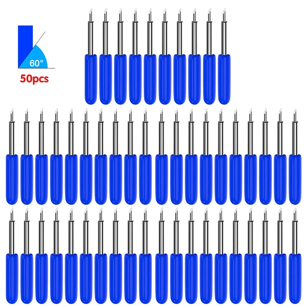1 Set Roland Cricut Plotterklingen 30/45/60 Grad Messer Fräserklingen Vinylschneider Offsetmesser Ersatz-Schnitzwerkzeug 1 Set Roland Cricut Plotterklingen 30/45/60 Grad Messer Fräserklingen Vinylschneider Offsetmesser Ersatz-Schnitzwerkzeug - Image 9