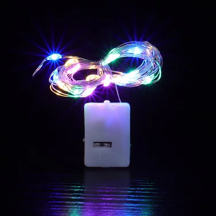 1/5/10 Stücke Lichterkette String-Taste Batterie Licht Wohnkultur Wohnzimmer Schlafzimmer Garten Weihnachten Hochzeit Neue Jahr Ornament Girlande 1/5/10 Stücke Lichterkette String-Taste Batterie Licht Wohnkultur Wohnzimmer Schlafzimmer Garten Weihnachten Hochzeit Neue Jahr Ornament Girlande - Image 3