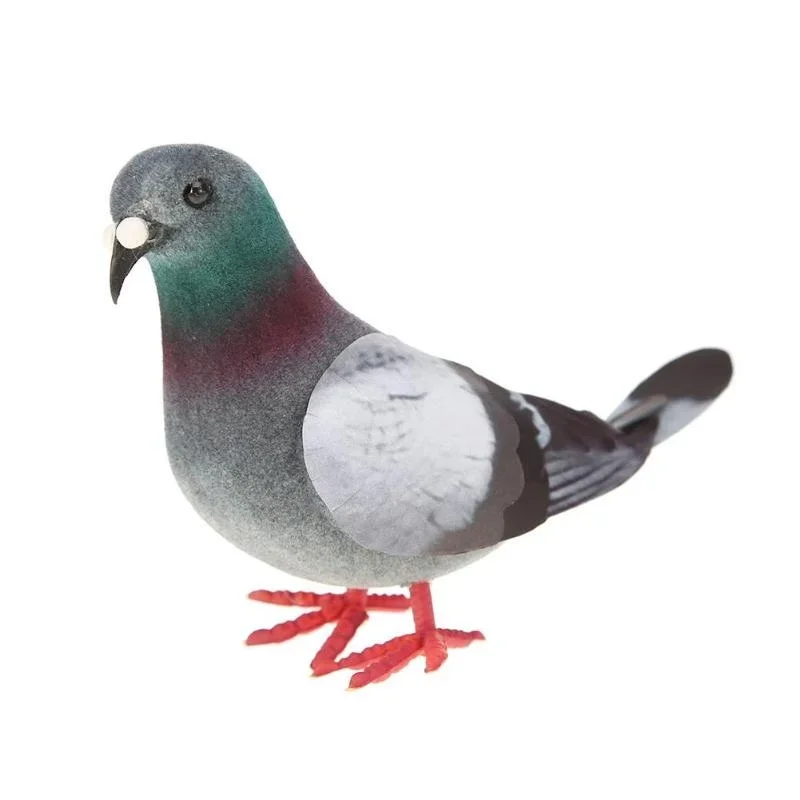 Simulation Schaum Taube Modell Gefälschte Künstliche Imitation Vogel Tier Hausgarten Ornament Miniatur Dekoration Simulation Schaum Taube Modell Gefälschte Künstliche Imitation Vogel Tier Hausgarten Ornament Miniatur Dekoration