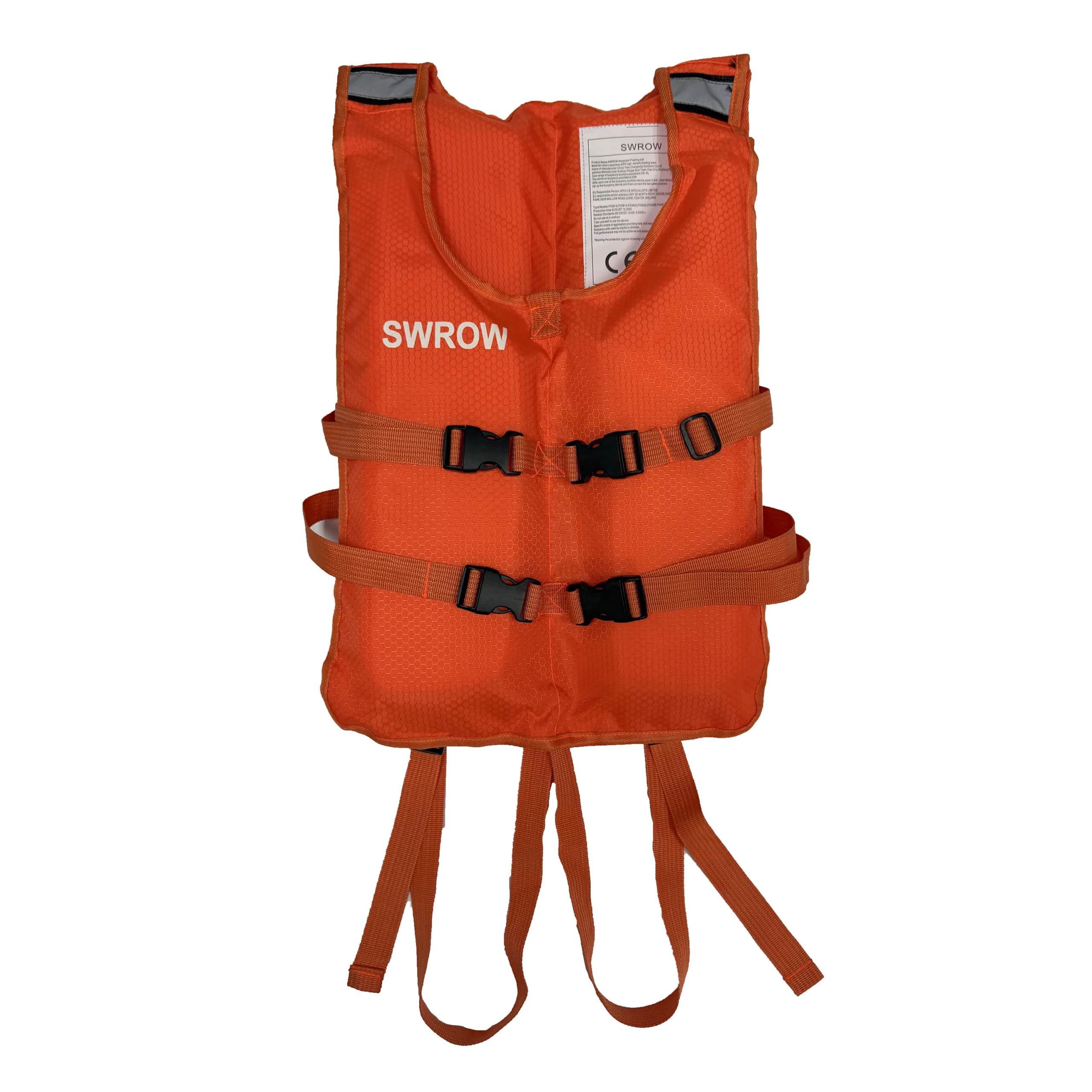 Swrow Adult Children Life Jacket Fishing Vest Great For Water Sports -Boating, Jet Ski, Surfing,Kayak,Paddle Boarding Swrow Adult Children Life Jacket Fishing Vest Great For Water Sports -Boating, Jet Ski, Surfing,Kayak,Paddle Boarding - Image 5