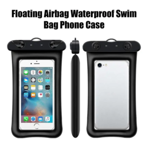 Universal Floating Swim Bag Waterproof Phone Case with Airbag Perfect for Pool Sailing Outdoor Water Protection