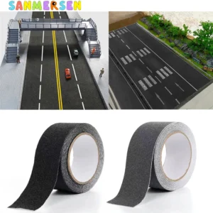 Classic Diorama Simulation Highway Urban Landscape Road Sticker Handmade Sand Table PVC Material Model & Railway Building DIY