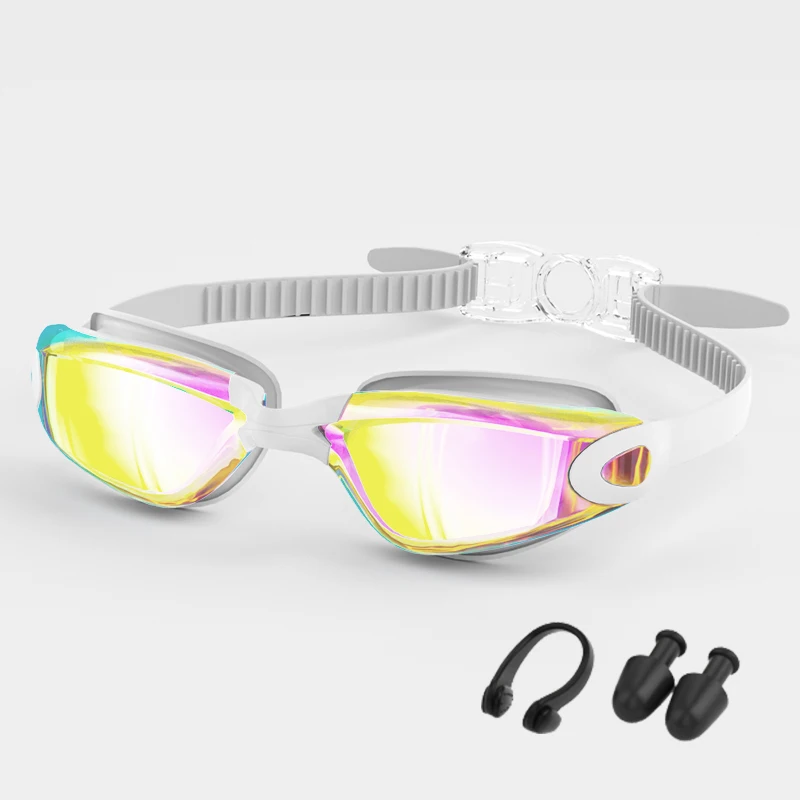 Schwimmbrille Für Erwachsene: Wasserdicht, Beschlagfrei, Hd, Galvanisiert, Unisex, Uv-Schutz Schwimmbrille Für Erwachsene: Wasserdicht, Beschlagfrei, Hd, Galvanisiert, Unisex, Uv-Schutz - Image 12