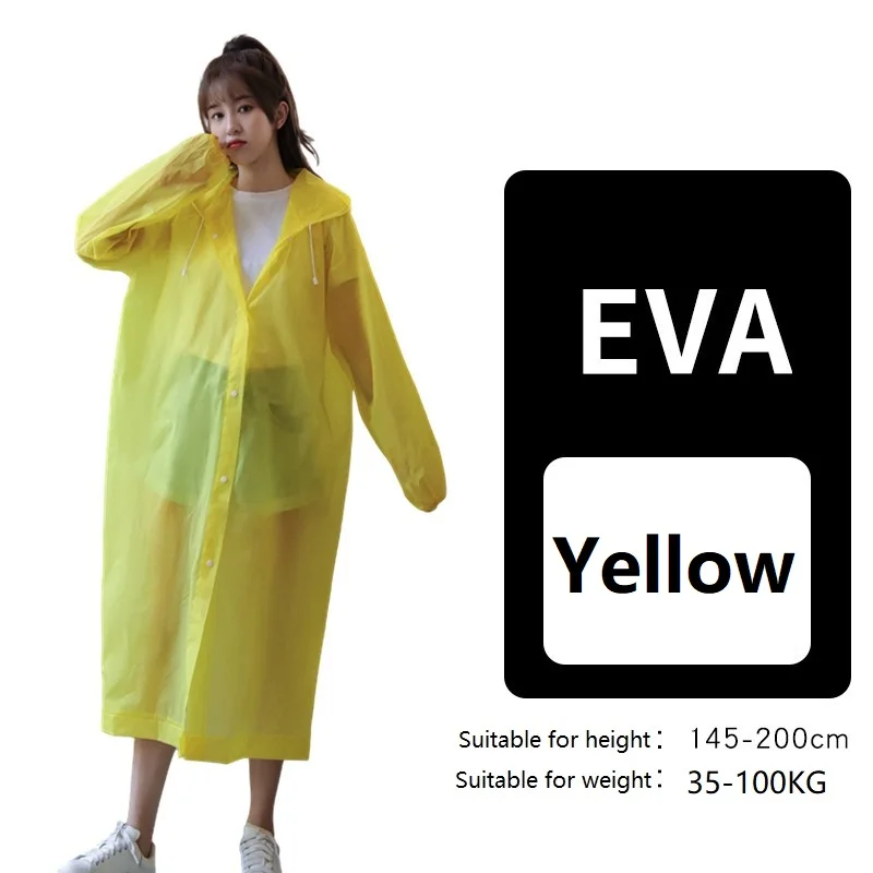 Rainwater Layers Waterproof Women'S Raincoat Rain Cover Protection For Rainy Ponchos Folding Raincoat Trip Ponchos Waterproof Rainwater Layers Waterproof Women'S Raincoat Rain Cover Protection For Rainy Ponchos Folding Raincoat Trip Ponchos Waterproof - Image 13