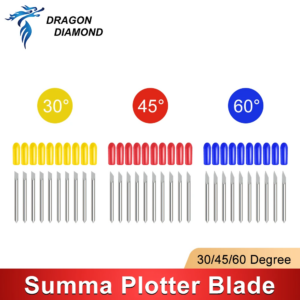 50 Stück Schneid klinge für Silhouette Cameo 4 Graph tec CB15 CB09 Summa Roland Mimaki Pcut Skycut für Vinyl Plotter Cutter Maschine