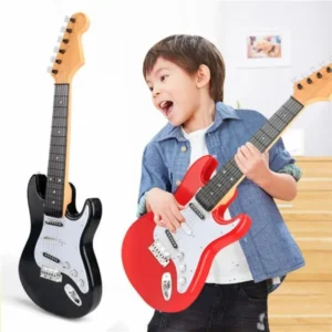 Kinder Simulation Elektronische Gitarre Spielzeug Geeignet für Anfänger Musik Frühe Bildung Instrument Jungen Mädchen Geschenk