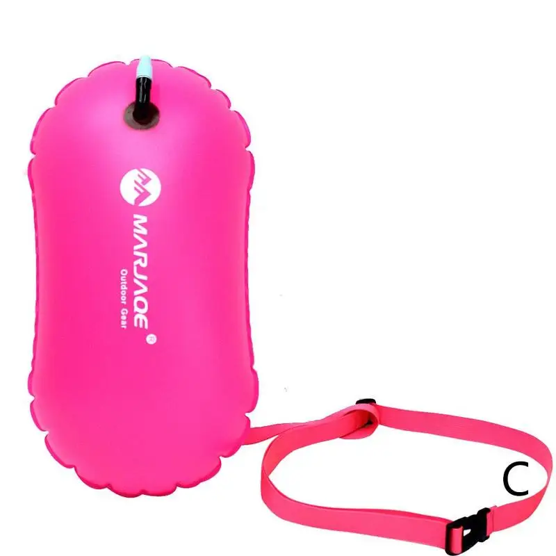 Schwimmbad-Boje, Aufblasbare Rettungsboje, Pvc-Aufblasbeutel, Trockentasche, Driftbeutel, Poolzubehör Für Offenes Wasser Schwimmbad-Boje, Aufblasbare Rettungsboje, Pvc-Aufblasbeutel, Trockentasche, Driftbeutel, Poolzubehör Für Offenes Wasser - Image 7