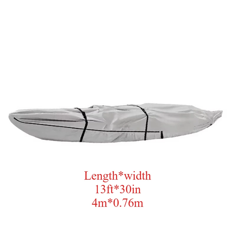 Für Kanu Kajak Full-Cover Boot Schutz Staubdicht Kanu Abdeckung Wasser Sport Vollständige Abdeckung Fischerboot Abdeckung 420D Oxford Tuch Für Kanu Kajak Full-Cover Boot Schutz Staubdicht Kanu Abdeckung Wasser Sport Vollständige Abdeckung Fischerboot Abdeckung 420D Oxford Tuch - Image 4