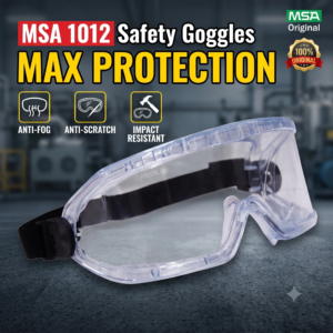 MSA Schutzbrille Brille Schutz Protection Glasses Protective For Work Gafas Seguridad Lunette Transparente Sicherheit Antifog System Anti Fog Air Soft Ventilator Für Brillenträger Arbeit Labor Lab Motorradbrille