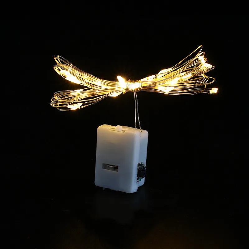 1/5/10 Stücke Lichterkette String-Taste Batterie Licht Wohnkultur Wohnzimmer Schlafzimmer Garten Weihnachten Hochzeit Neue Jahr Ornament Girlande 1/5/10 Stücke Lichterkette String-Taste Batterie Licht Wohnkultur Wohnzimmer Schlafzimmer Garten Weihnachten Hochzeit Neue Jahr Ornament Girlande - Image 2