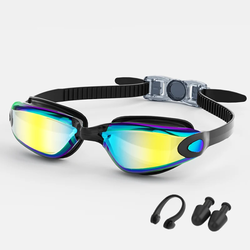 Schwimmbrille Für Erwachsene: Wasserdicht, Beschlagfrei, Hd, Galvanisiert, Unisex, Uv-Schutz Schwimmbrille Für Erwachsene: Wasserdicht, Beschlagfrei, Hd, Galvanisiert, Unisex, Uv-Schutz - Image 6