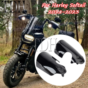 Cafe Racer Club Style Handschutz Handschutz Fallschutz für Harley Softail Fat Bob FXFB Low Rider S FXLRS FXLR Slim FLSL