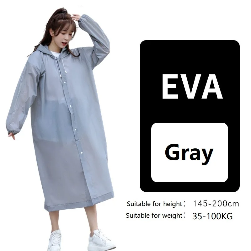 Rainwater Layers Waterproof Women'S Raincoat Rain Cover Protection For Rainy Ponchos Folding Raincoat Trip Ponchos Waterproof Rainwater Layers Waterproof Women'S Raincoat Rain Cover Protection For Rainy Ponchos Folding Raincoat Trip Ponchos Waterproof - Image 11