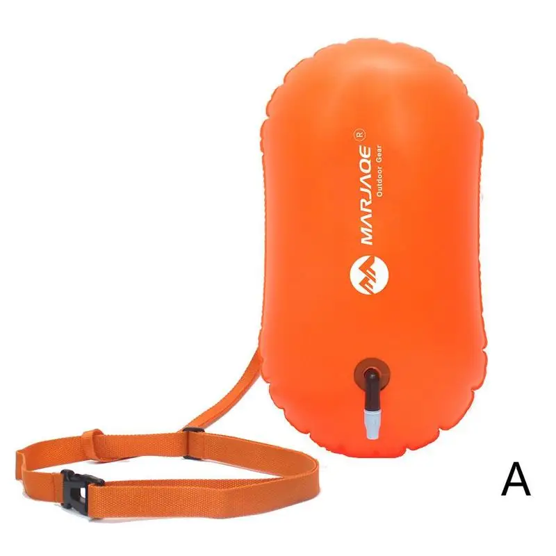 Schwimmbad-Boje, Aufblasbare Rettungsboje, Pvc-Aufblasbeutel, Trockentasche, Driftbeutel, Poolzubehör Für Offenes Wasser Schwimmbad-Boje, Aufblasbare Rettungsboje, Pvc-Aufblasbeutel, Trockentasche, Driftbeutel, Poolzubehör Für Offenes Wasser - Image 8