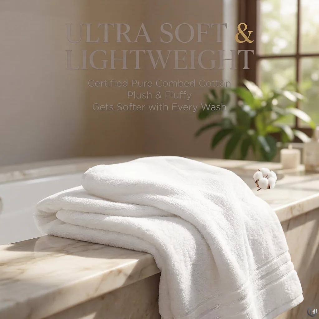 Ultra-Flauschiges 800Gsm Ägyptisches Baumwoll-Badetuch 3Er-Set Schnell Trocknend Saugfähig Großes Duschhandtuch Für Den Täglichen Gebrauch Im Badezimmer Ultra-Flauschiges 800Gsm Ägyptisches Baumwoll-Badetuch 3Er-Set Schnell Trocknend Saugfähig Großes Duschhandtuch Für Den Täglichen Gebrauch Im Badezimmer - Image 3