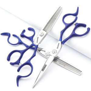 6-Zoll-Haarschneidemaschine, professionelles und authentisches Set für flachen Schnitt, dünner Schnitt, spurlosen Schnitt, spezielles Friseur-Scherenset.