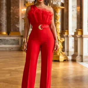 Bonnie Forest Floral Print Halter Jumpsuit Women Elegant Cross Neck Backless Wide Leg Overalls Rompers Summer Beach Party Outfit