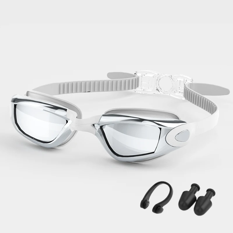 Schwimmbrille Für Erwachsene: Wasserdicht, Beschlagfrei, Hd, Galvanisiert, Unisex, Uv-Schutz Schwimmbrille Für Erwachsene: Wasserdicht, Beschlagfrei, Hd, Galvanisiert, Unisex, Uv-Schutz - Image 9