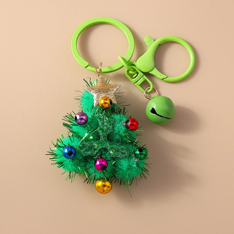 Niedlicher Weihnachts-Weihnachtsmann-Schlüsselanhänger, Lebkuchenmann-Schlüsselanhänger, Anhänger für Frauen und Mädchen, Handtasche, Dekor, DIY, Weihnachten, Schmuck, Geschenke – Bild 2