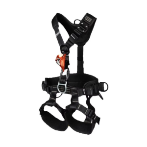 Canmal Klettergurt aus hochfestem Polyester und Stahl – verstellbarer Ganzkörper mit Schnellverschluss und Anti-Fall-Schutz