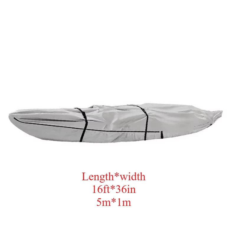 Für Kanu Kajak Full-Cover Boot Schutz Staubdicht Kanu Abdeckung Wasser Sport Vollständige Abdeckung Fischerboot Abdeckung 420D Oxford Tuch Für Kanu Kajak Full-Cover Boot Schutz Staubdicht Kanu Abdeckung Wasser Sport Vollständige Abdeckung Fischerboot Abdeckung 420D Oxford Tuch - Image 8