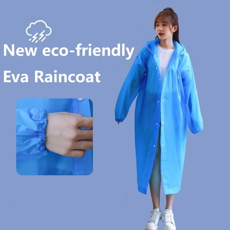 Rainwater Layers Waterproof Women'S Raincoat Rain Cover Protection For Rainy Ponchos Folding Raincoat Trip Ponchos Waterproof Rainwater Layers Waterproof Women'S Raincoat Rain Cover Protection For Rainy Ponchos Folding Raincoat Trip Ponchos Waterproof - Image 4