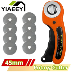 Rotary Cutter 45mm Karte Papier Nähen Quilten Roller Stoff Schneiden Schneider Schere Werkzeug Kleid Kleidung Machen DIY Werkzeug