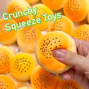 Simulations-Dessert-Stressball, Formbare Knusprige Quetschspielzeuge, Gefüllte Blöcke, ASMR Anti-Stress-Sensorikspielzeug für Erwachsene