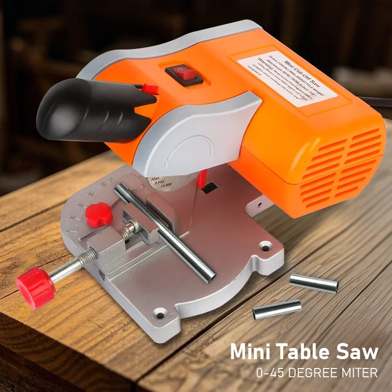 Mini-Schneidemaschine, 45-Grad-Schneidsäge, Tischtrennsäge, Tischkreissäge, Diy-Werkzeug Zum Schneiden Von Holz, Kunststoff, Kupfer Mini-Schneidemaschine, 45-Grad-Schneidsäge, Tischtrennsäge, Tischkreissäge, Diy-Werkzeug Zum Schneiden Von Holz, Kunststoff, Kupfer