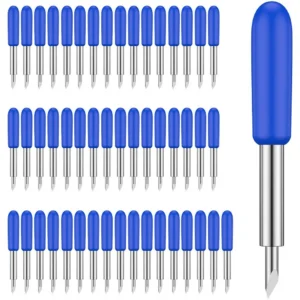 1 Set Roland Cricut Plotterklingen 30/45/60 Grad Messer Fräserklingen Vinylschneider Offsetmesser Ersatz-Schnitzwerkzeug