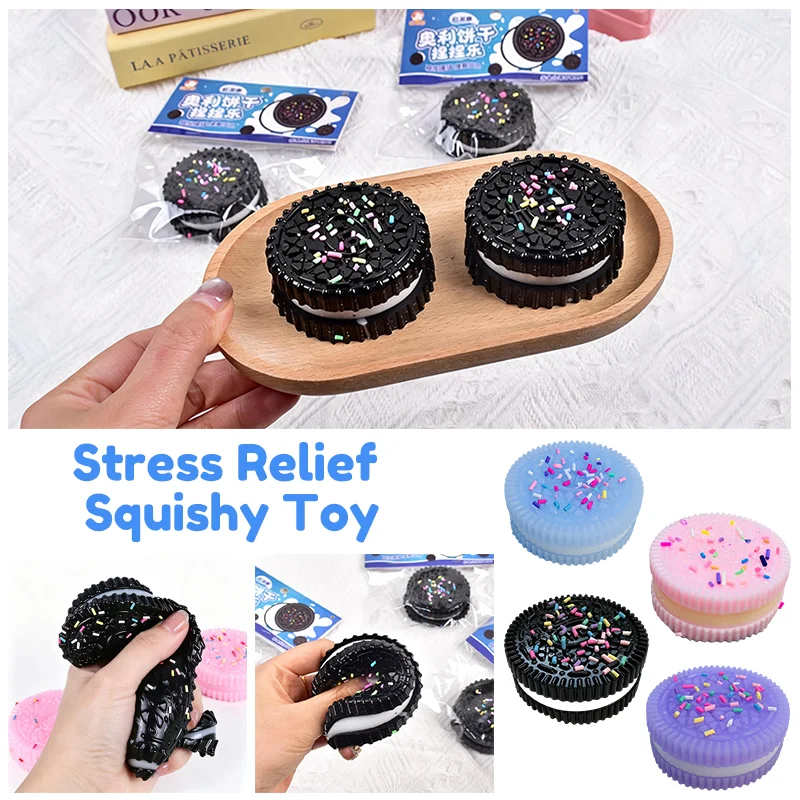 Simulations-Kekse Squishy Spielzeug Stressabbau Anti-Angst Quetsch-Fidget-Spielzeug Formbar Superweich Langsam Aufsteigend Für Erwachsene Geschenke Simulations-Kekse Squishy Spielzeug Stressabbau Anti-Angst Quetsch-Fidget-Spielzeug Formbar Superweich Langsam Aufsteigend Für Erwachsene Geschenke